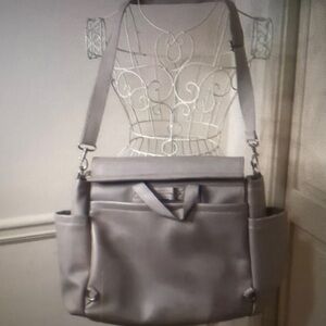 Skip Hop Gray Baby Bag